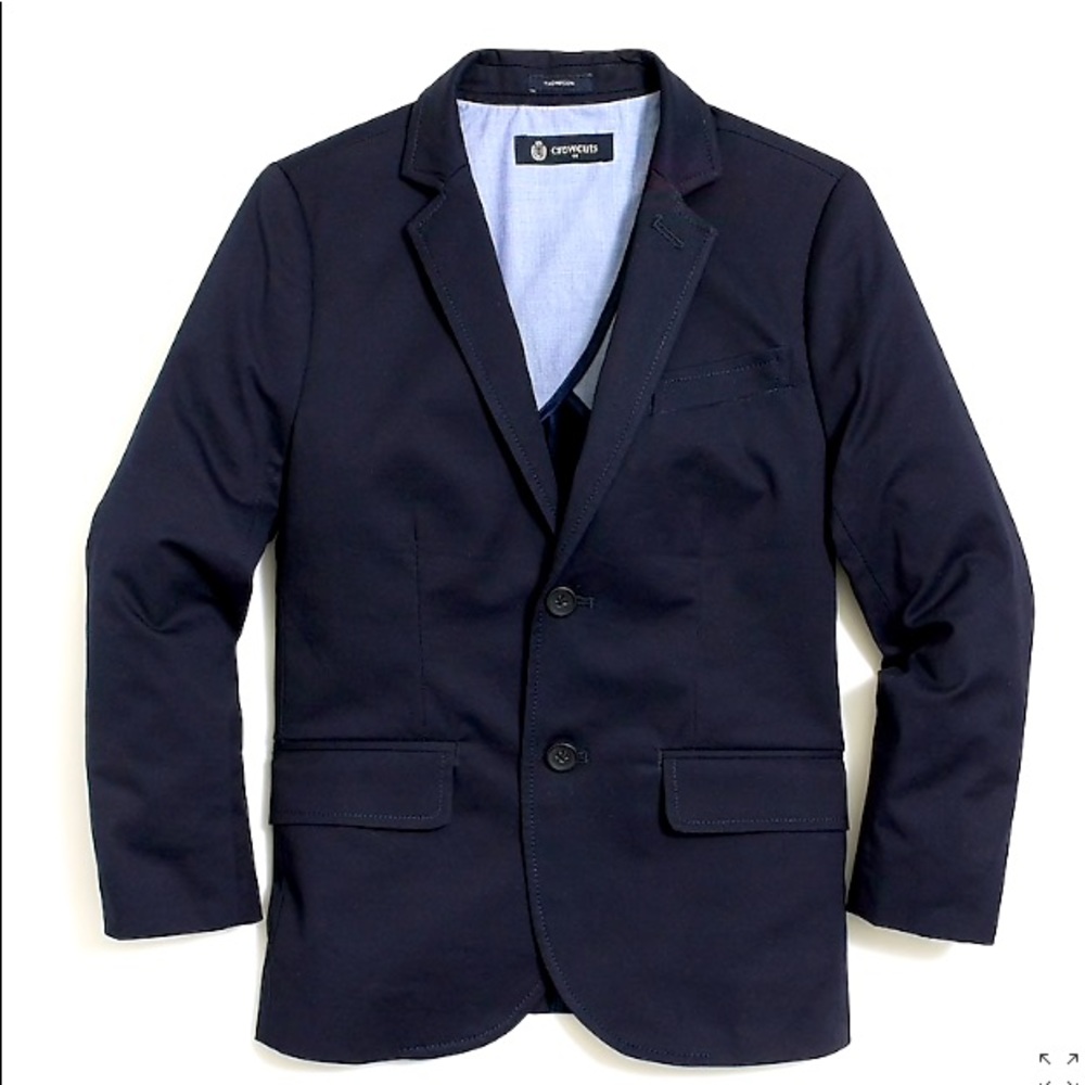 J. Crew Boys Thompson Suit in Flex Chino